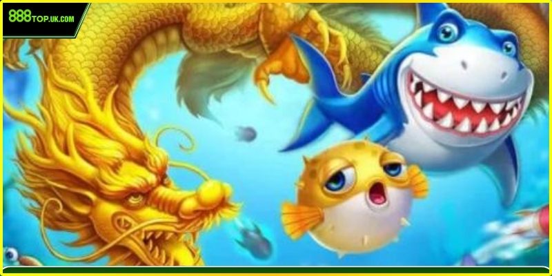 Rồng thần bắn cá thu hút nhờ hệ thống cá đa dạng